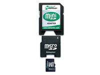 Micro memory MMMICROSDHC4/16GB-2ADAPT